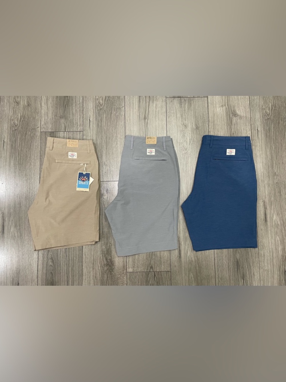 Faherty Lot of 3 Men’s Belt Loop All Day Shorts Size 33